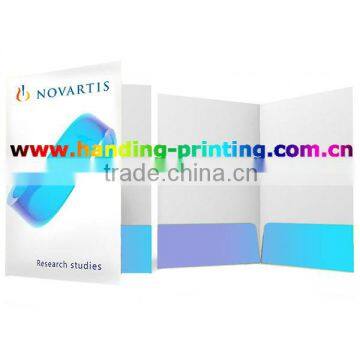 top quality paper conference folder printing