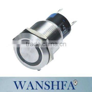 PBS-GQ19D/L Metal 5A Push Button Switch IP65