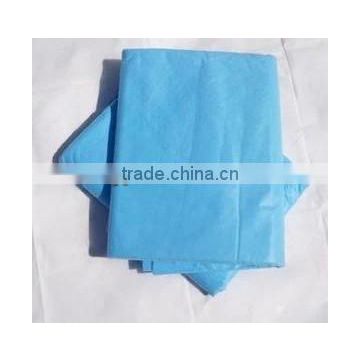 non-woven blue medical bedsheet