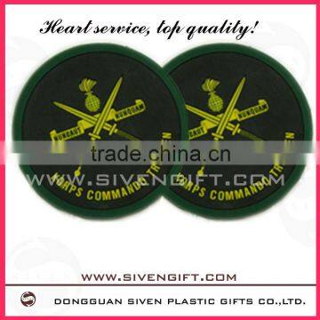 promotional soft pvc cup mat ( can be customized)