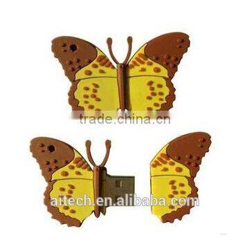 beautiful butterfly usb flash drive/beautiful usb pendrive
