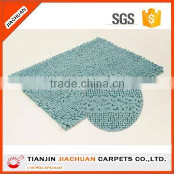 Long Pile Microfiber Chenille Bath Carpet