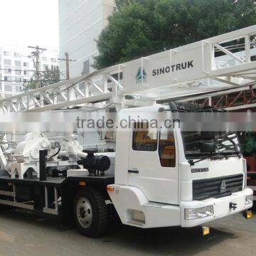 Africa popular type- truck mounted rotary water well drilling rig