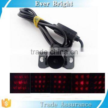 2016 Most popular 12v led safty warning light car laser fog light