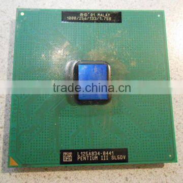 Good condition and working SL5DV CPU processor P3 1G 1000 256 133