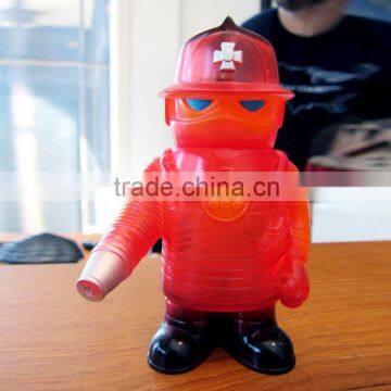 oem plastic customized Fire Robo toy manufacture hot sale toy for kids