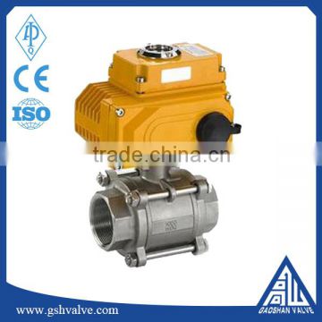 electric female 2pc internal thread ball valve