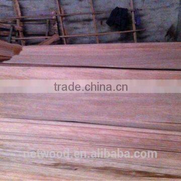 0.30mm natural keruing face veneer / gurjan face veneer for India market