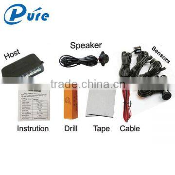 Simple Reverse Parking Sensor With Four-step Bibi Sound Alarm 4 Sensors Parking Sensor photo-2