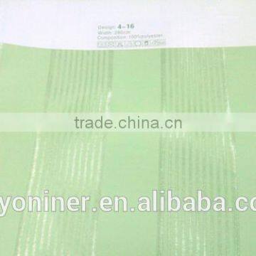 Sample free polyester shining strip blackout fabric for window curtain for interior decoration fabric wholesale flame retardant