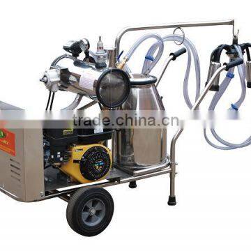 new style gasoline engine and electrical mobile camel milking machine