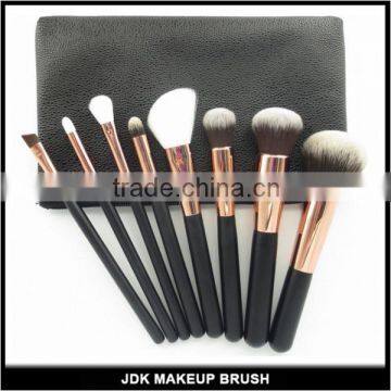 8 PCS Highend foundation makeup brush with PU bag professional cosmetic tool