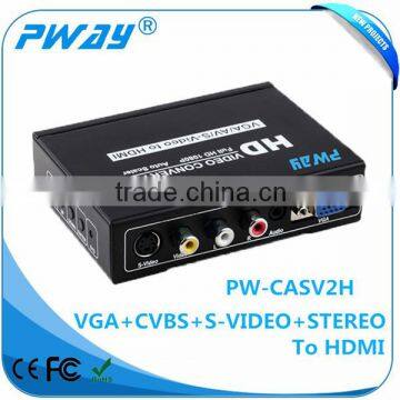 AV&S-video &VGA to HDMI video converter resolution up to 1080p full hd receiver