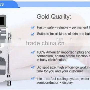 Germany DILAS 4 in 1 Perfect Cooling System 1-10Hz 1-136J/cm2 808nm Diode Laser Hair Removal photo-4