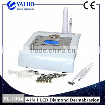 4 IN 1 LCD diamond dermabrasion facial beauty machine with ce