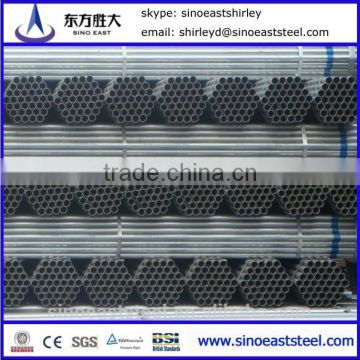 Hot ! Chinese Mill supply fence galv pipe standard sizes at factory prices