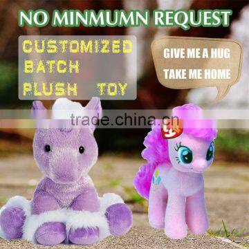 Plush Soft Custom Baby Knitted Horse Stuffed Toy