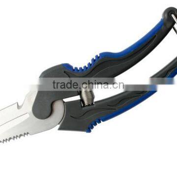 ABS Handle Hook Lock Heavy Duty Multifunction Scissors Stainless Steel photo-5