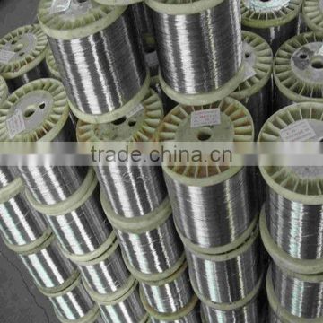 Low carbon galvanized steel wire