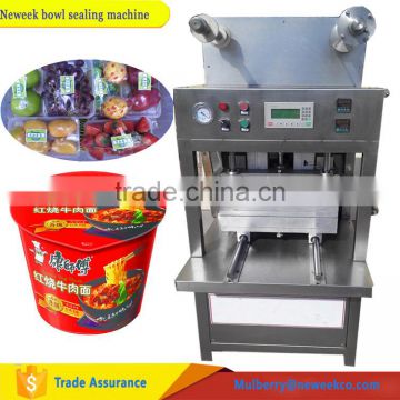 Neweek nitrogen retain freshness plastic bowl vacuum sealing machine