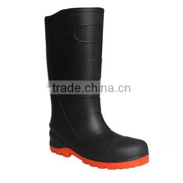 Mens PU Safety Rain Boots