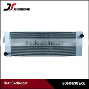 aluminum tube fin E320D Excavator water radiator for aftermarket replacements