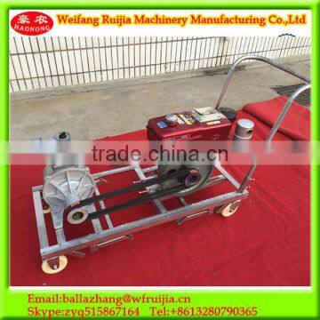 Agriculture Machinery 8hp water cooled diesel engine and hand push type irrigation water pump