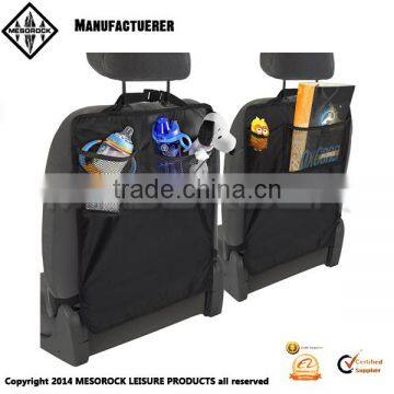 Kick Mats Back Seat Protector W/Storage Organizer Pocket- 2 Pack photo-2