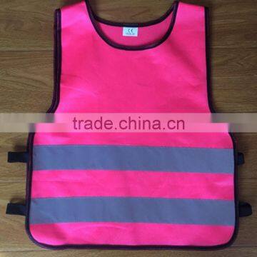 High Visibility children outdoors reflective belt safety vest for Running Cycling Walking Skating