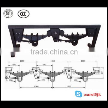 BPW Trailer suspension,FUWA suspension, Semi Trailer suspension Mechanical Suspension