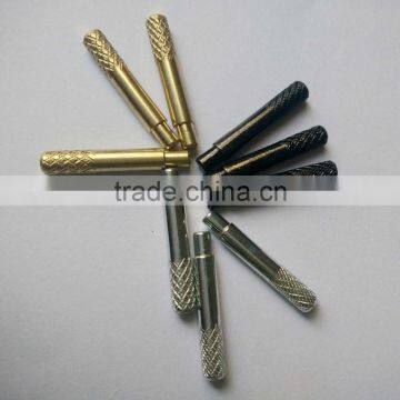 CNC turning cribbage brass metal pegs