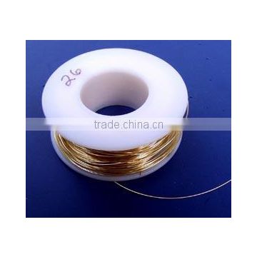 double layers insulation class180 copper flat/round wire enameled Copper brass wire