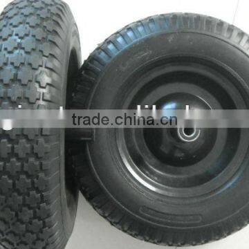 Diamond Pattern PU Wheel 4.00-8