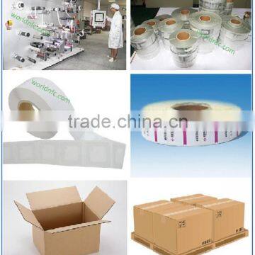 NFC Sticker/Adhesive Label/Tag RFID IC 13.56MHz ISO15693 for Ticket/MetroCard/clothing Tracking Management photo-3