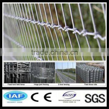 galvanized iron wire horse/sheep/cattle/deer/cow fence panel(ISO Certification)