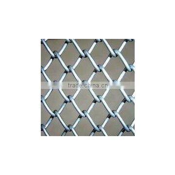 galvanized chain link fence