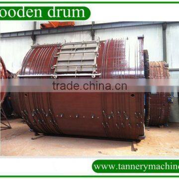 wooden drum for cable packaging for leather Soaking/Liming/Tanning