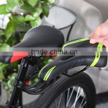 BaseCamp Bicycle MTB Cycling 3D Leather Ride Cushion Mat Prolong Bicycle Saddle Hollow Bike Seat photo-2