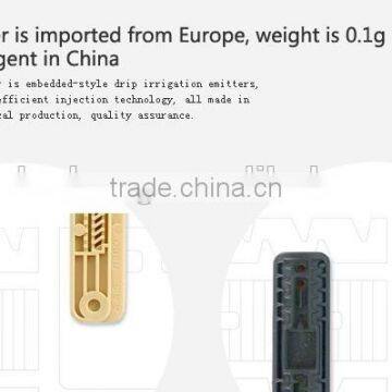 Irrigation Drip Tape Good Quality Europe Technology Nano Flat Dripper/Emitter
