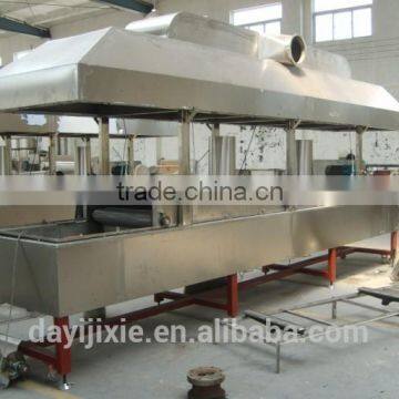 puff snack food fryer continuous frying line from Jinan Dayi Machinery