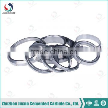 Tungsten crucible carbide sealing rings