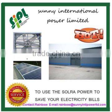 Vent Tool Solar Energy DC Powered Solar Air Ventilation Exhaust Fan for Industry Poultry photo-6