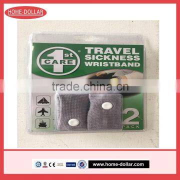 Cheap Cloth Travel Sickness Wristband