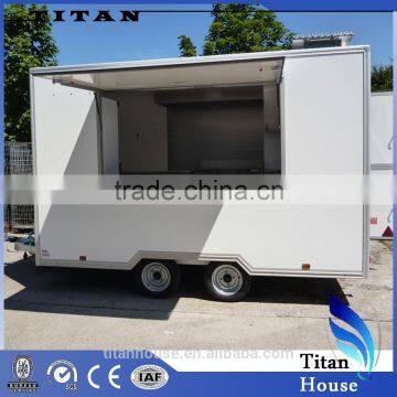 Prefabricated Light Gauge Steel Mobile Cafe Trailer