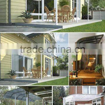 aluminum cl canopy carport polycarbonate roof gazebo