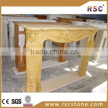 cultured marble fireplace with cheap price