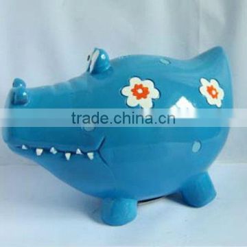 Polyresin cute saving bank