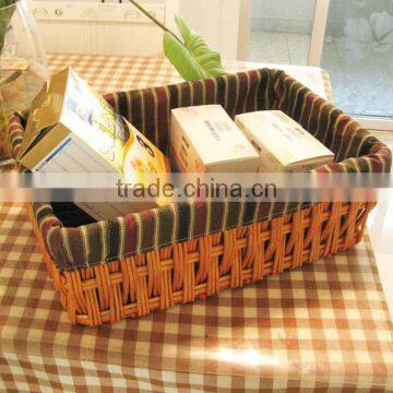 Eco-friendly oval bread basket willow basket