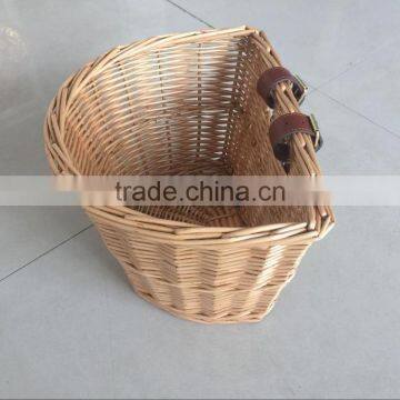 Half Round Willow Wicker Basket, Better Used for Bike Storage photo-3