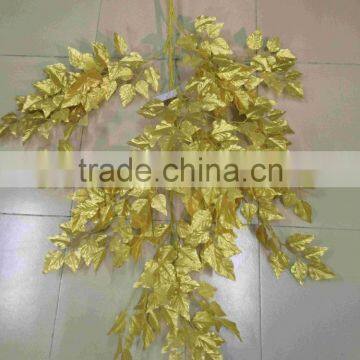 CHY070911 Garden Landscaping Decorative Fake Birch Hanging Tree Leaf/plastic Birch Tree Branches photo-2